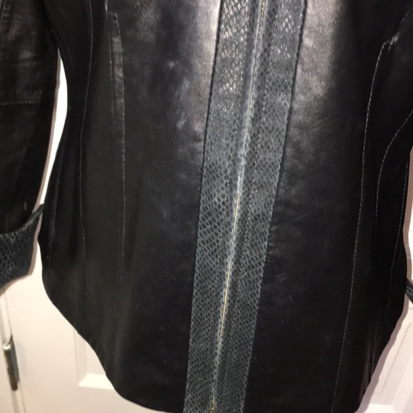 BEAUTIFUL GENUINE LEATHER JACKET-NEW /$160-NOW/$50 - Picture 6 of 8